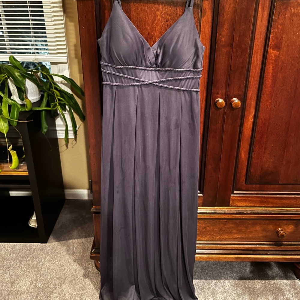 Floor length, formal, bridesmaid dress from Azazie